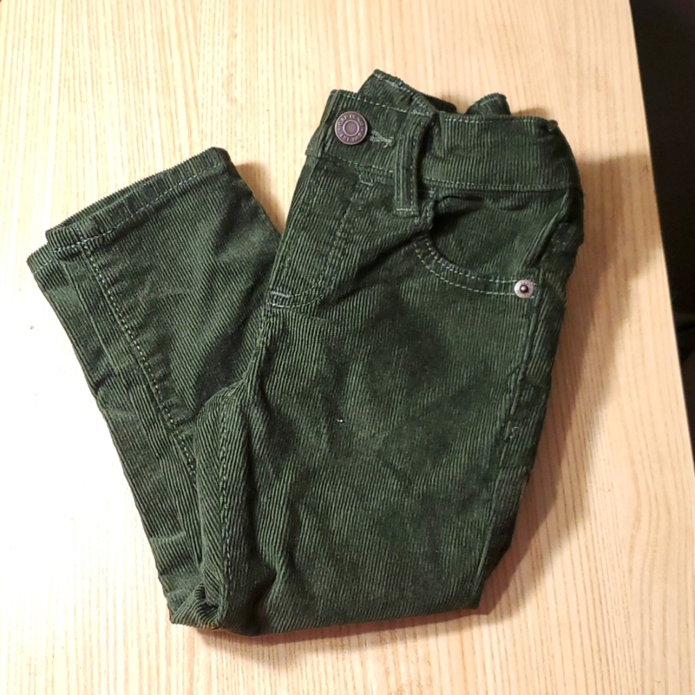 Baby GAP Olive Green Corduroy pants